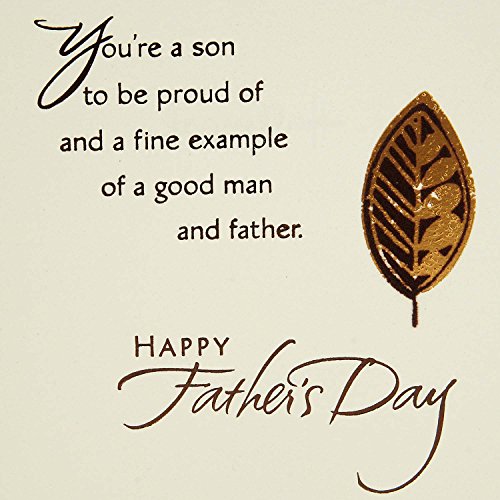 Hallmark Father's Day Card for Son - A Fine Example of a Good Man