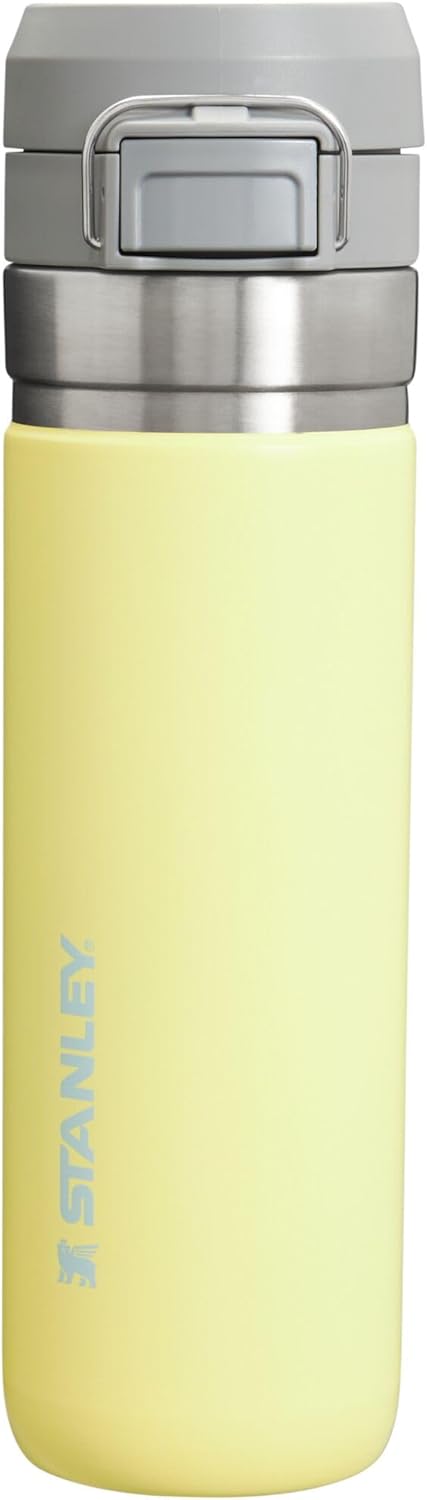 Stanley Quick Flip GO Water Bottle 24 oz - Insulated, Leakproof, BPA-Free | Perfect for Travel & Sports | Pomelo