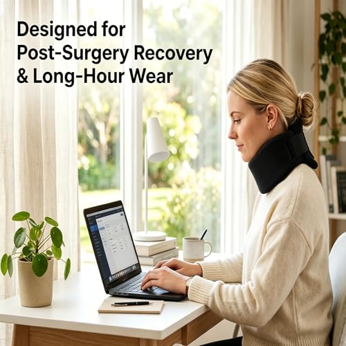 2 Pack Neck Brace Cover Sleeve - Comfortable, Breathable & Washable