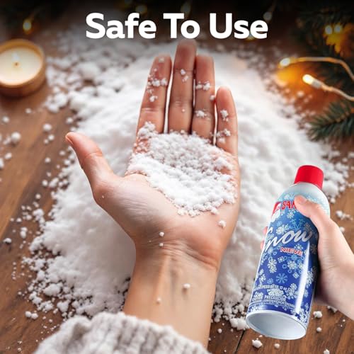 Santa Snow Spray 13oz Artificial Christmas Tree Flocking - 1 Pack