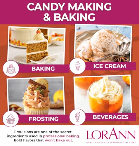 LorAnn Oils Pumpkin Spice Emulsion - 16 Fl Oz for Baking