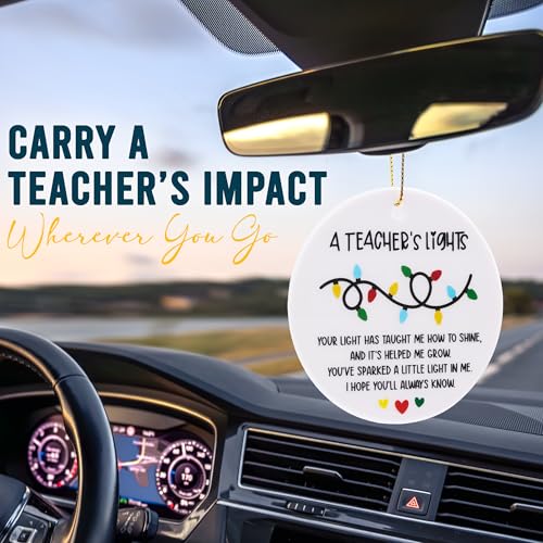 2025 Teacher Ornament – Meaningful Christmas Gift for Educators