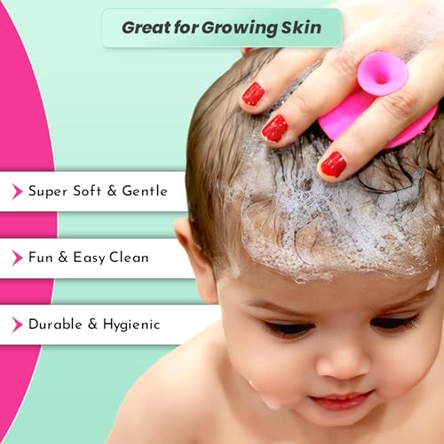 Kidu Silicone Face Scrubber & Exfoliator Pads - Set of 4