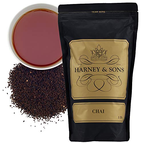 Harney & Sons Chai Loose Leaf Black Tea, 16 oz Spiced Tea Blend