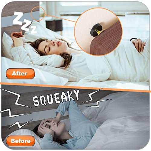 SPEETH Adjustable Headboard Wall Stoppers Pack - Bed Frame Anti-Shake Supports