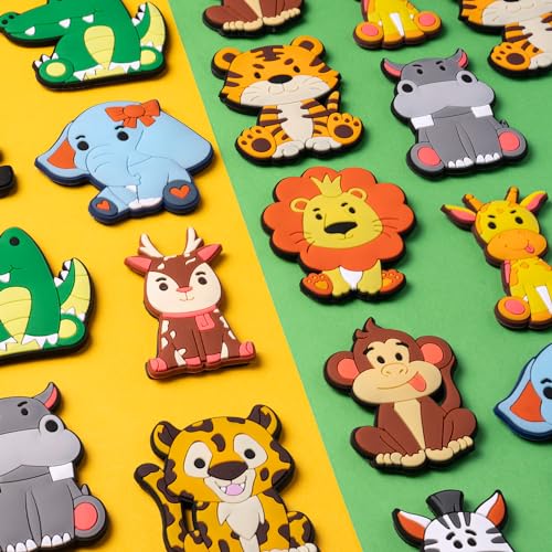 DMIGHT Animal Refrigerator Magnets for Toddlers Ages 1-3 - Educational Baby Toy Set