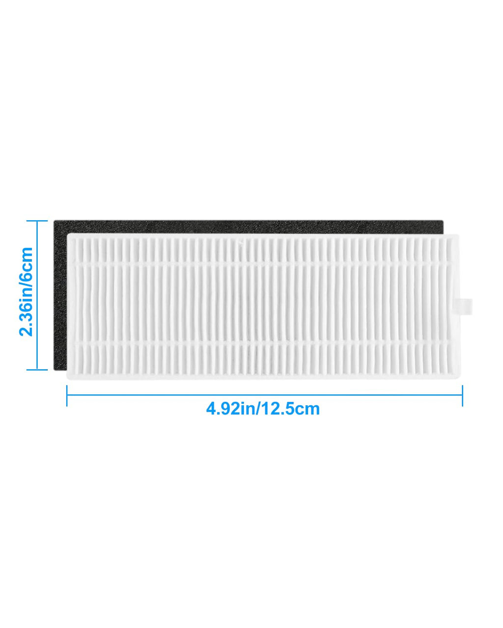 Lefant Filter and Sponge Replacement Kit Suitable for Lefant M2/M2S/M2 Pro/M2S Pro/M2 Plus/M2L Plus/M2SPlus/M350 Robot Vacuum
