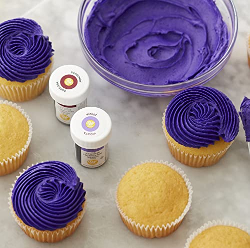 Wilton Violet Gel Food Coloring - 1 oz. Highly Concentrated Icing Dye