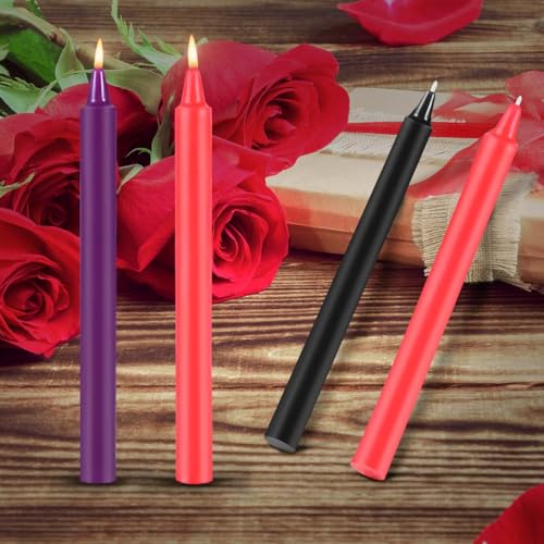 KISEER 3-Pack Low Temperature Romantic Candles for Couples