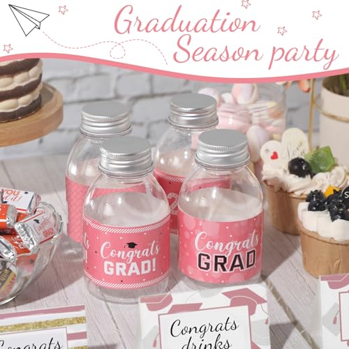 39 Pcs Graduation Water Bottle Labels - Class of 2026 Stickers