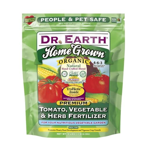Dr. Earth Organic Tomato & Vegetable Fertilizer Pack of 2, 4 lb Each