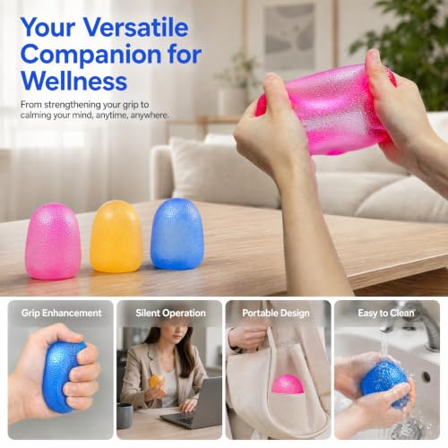 Jumbo Purple Squishy Stress Ball Figurine – Soft Silicone Sensory Toy