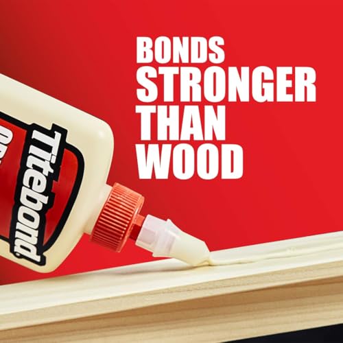 Titebond Original Wood Glue 8 oz for Woodworking and Furniture Repair