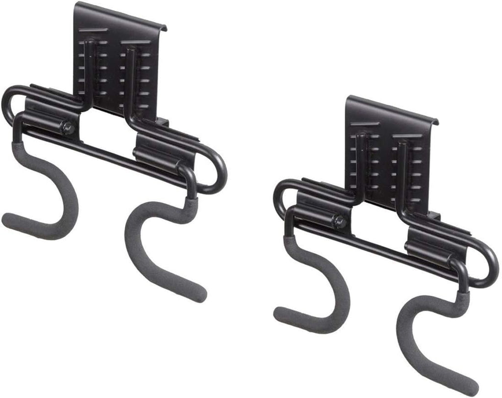 Ultrawall Heavy Duty Double Handle S Hook - 2-Pack Steel Tool Storage Organizer for Home & Garden