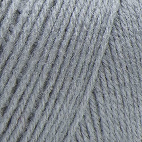 Red Heart Super Saver Yarn Dusty Grey - Solid Medium Weight Acrylic Craft Yarn