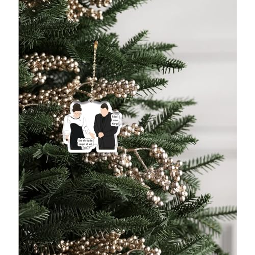 Funny Christmas Ornament - Why Is The Carpet Wet Todd & Margo - National Lampoons Christmas Vacation
