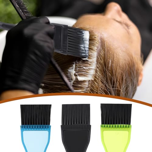 3 Piece Hair Dye Brush Set Professional Color Tint Applicator Tools