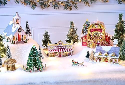 American Greetings Magic Moments Christmas Decoration - Charming Winter House Design