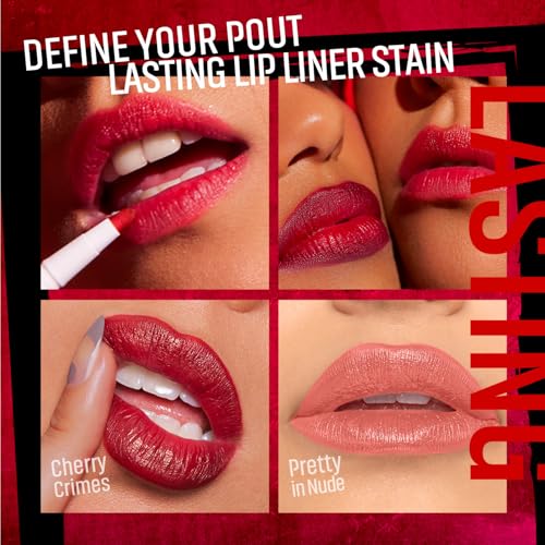 wet n wild Perfect Pout Lip Liner Stain - Transfer-Proof Makeup