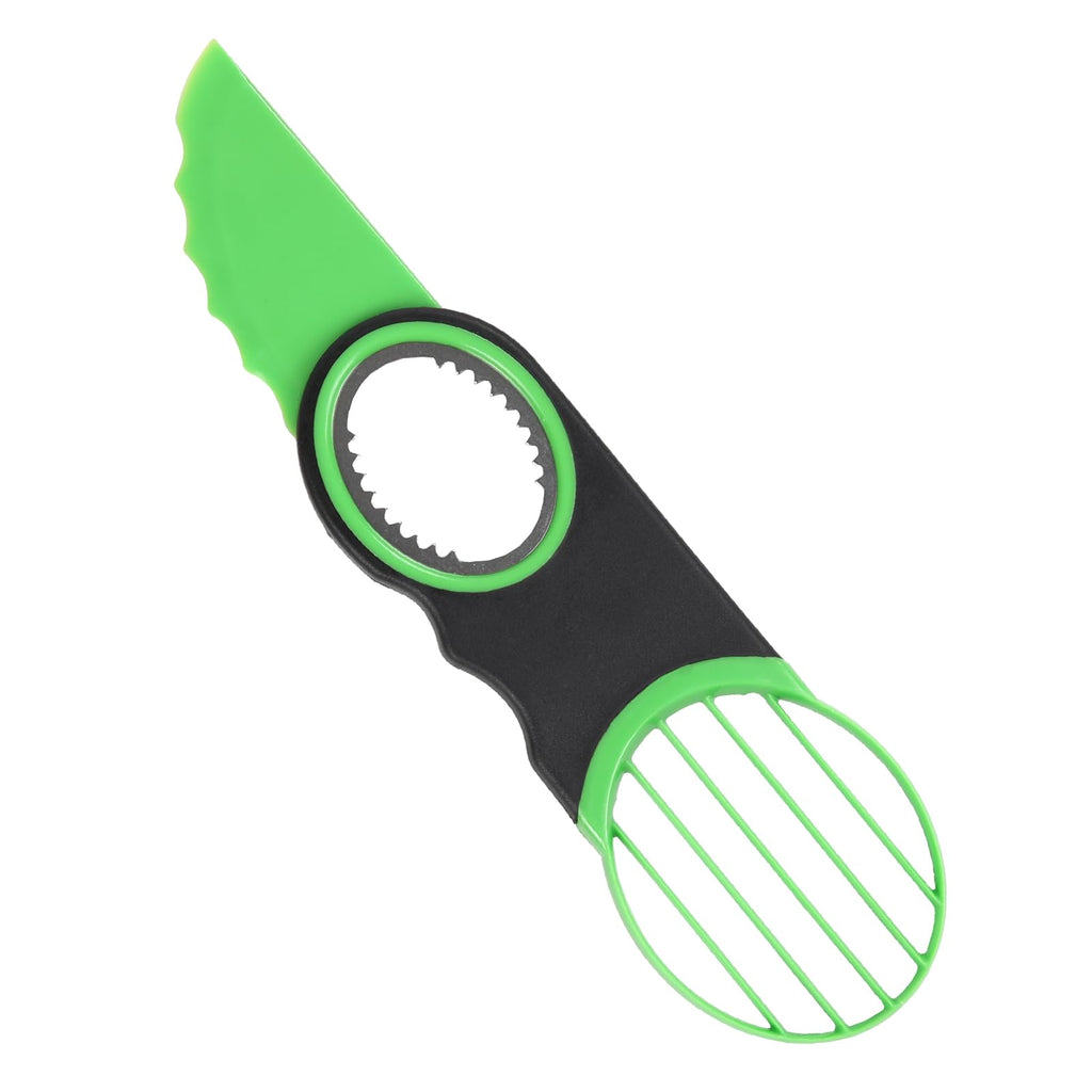 Egg Slicers Avocado 3-in-1 Avocado Slicer Tool - Stainless Steel Peeler, avocados Pit Remover & Fruit Scooper - Safe Ergonomic Avocado Saver with Non-Slip Grip