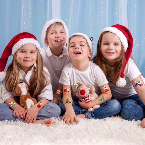 Christmas Temporary Tattoos for Kids - 90 Fun Designs