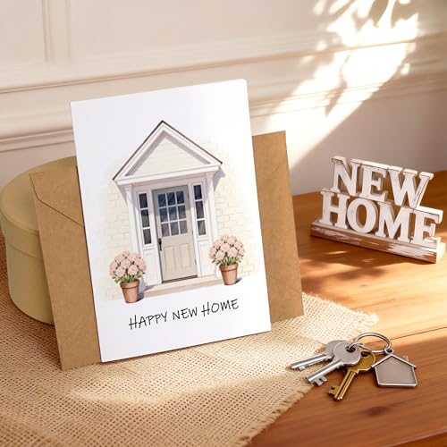 Funny New Home Greeting Card - Housewarming Congratulations Card (Home)