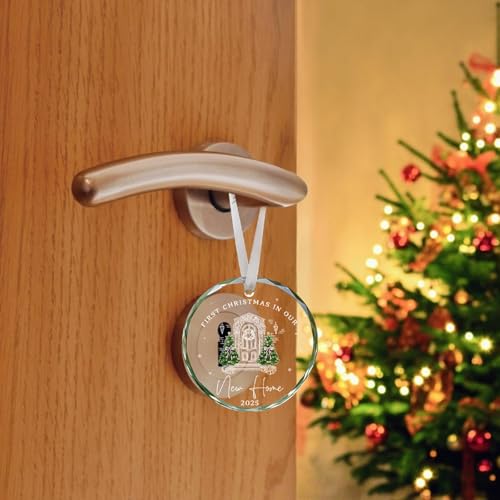 New Home Christmas Ornament 2025 Housewarming Gift for Couples