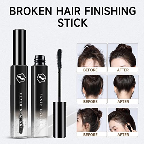 Rabetly Hair Finishing Stick 2 Pack - Flyaway Tamer & Styling Gel