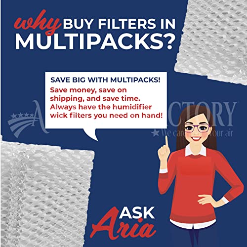 RCM-832 Humidifier Wick Filter Replacement - 2-Pack