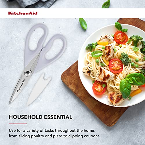 KitchenAid All-Purpose Kitchen Shears - Stainless Steel, Soft Grip Handle, 2-Pack