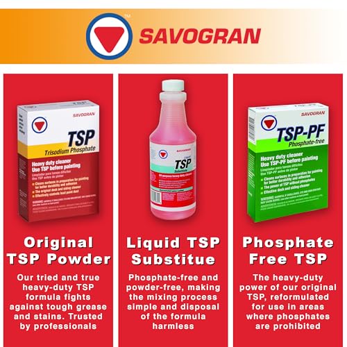 Savogran 10621 Trisodium Phosphate (TSP) 16oz Heavy-Duty Multi-Purpose Cleaner