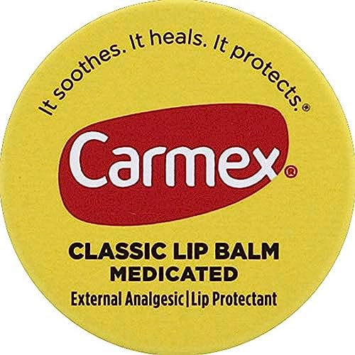 Carmex Moisturizing Lip Balm Jar, 0.25 Oz