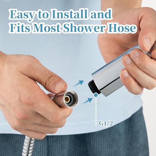 OFFO 6-Mode Handheld Shower Head - High Pressure & Chrome Finish