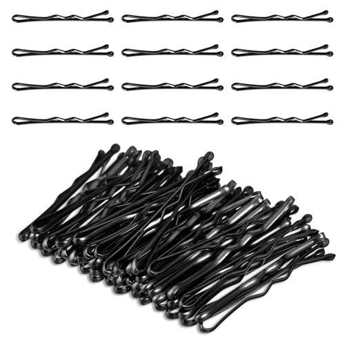 Dopenspi 50-Count Mini Bobby Pins 1.38 Inch Small Metal Hair Pins for Women