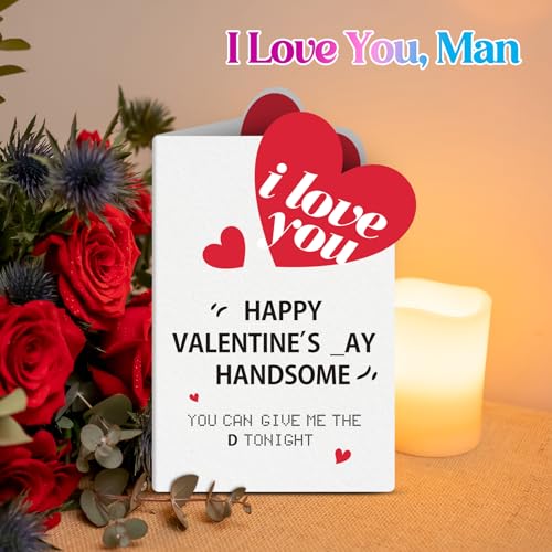 Funny Valentine's Day Card Gift for Him - Husband & Boyfriend