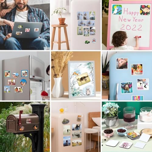 Custom Photo Refrigerator Magnet Personalized Acrylic Fridge Decor Gift