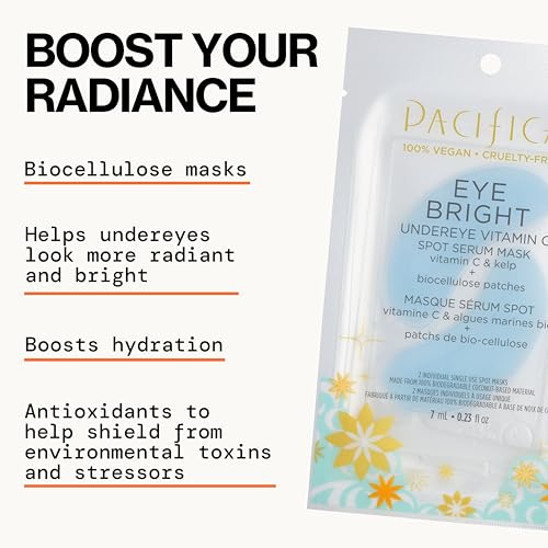 Pacifica Vitamin C Undereye Spot Serum Mask - Brightening Eye Treatment