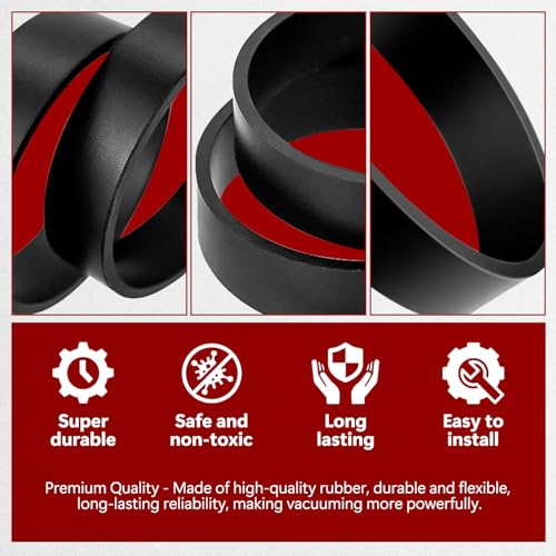 2-Pack Replacement Vacuum Belts for Dirt Devil 103 Hand Vacuum
