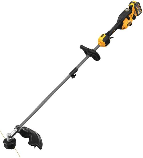 DEWALT 60V Cordless String Trimmer - 17 Inch, Battery & Charger Included | Attachment Capable