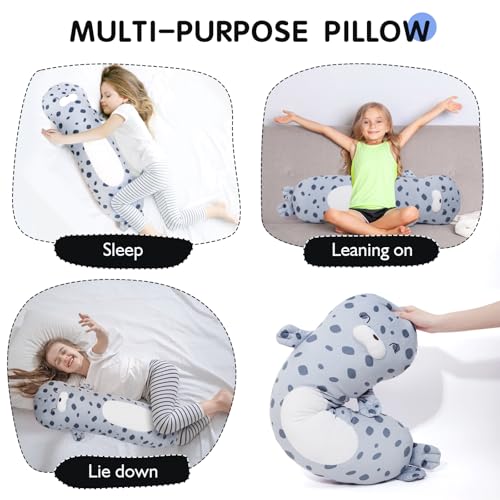 Tianmihou 22-Inch Giant Seal Plush Pillow - Soft Cuddle Toy