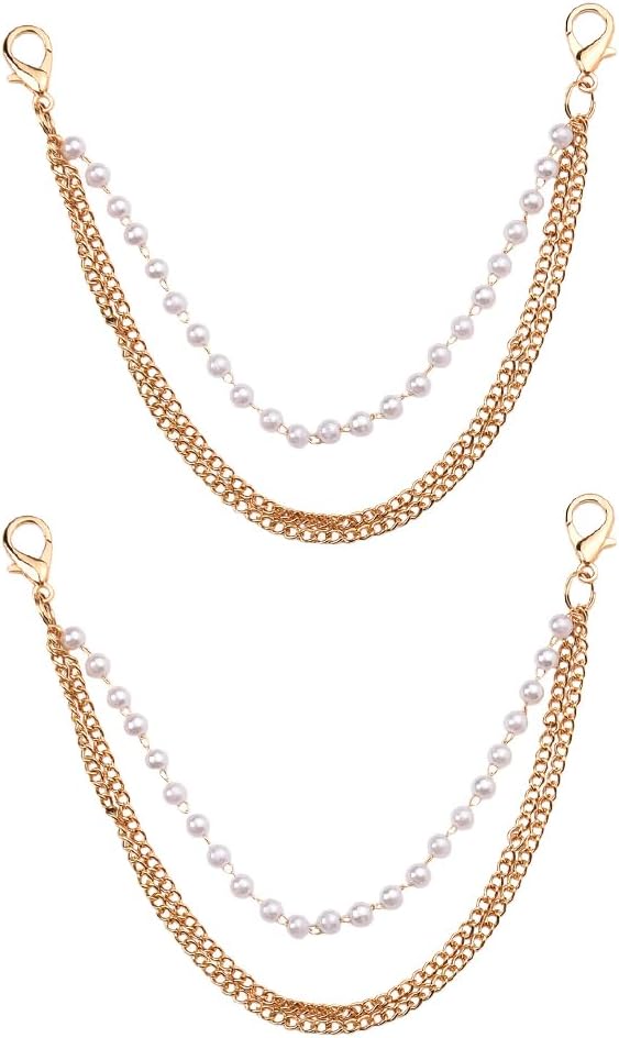 Sisadodo Shoe Charms - Stylish Chains for Shoelaces & Accessories | Versatile for Bags & Keychains