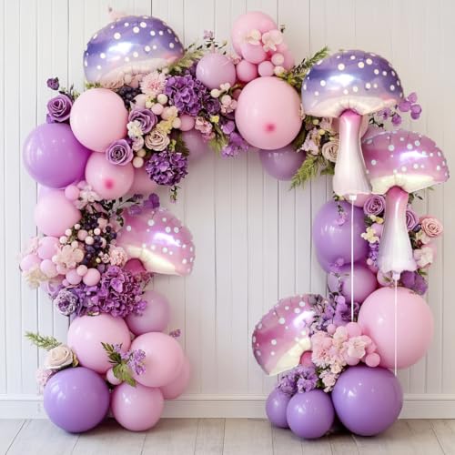 Enimapod Fairy Tale Balloon Set - Mushroom, Butterfly & Flower Decorations