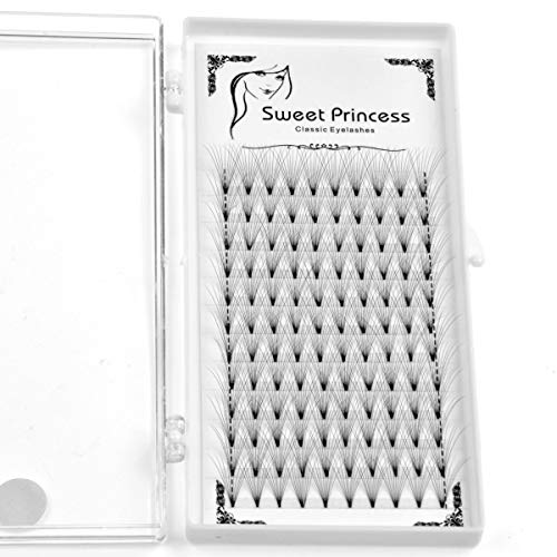 Dedila D Curl Individual Cluster Eyelashes 0.07mm Premade Volume Fans
