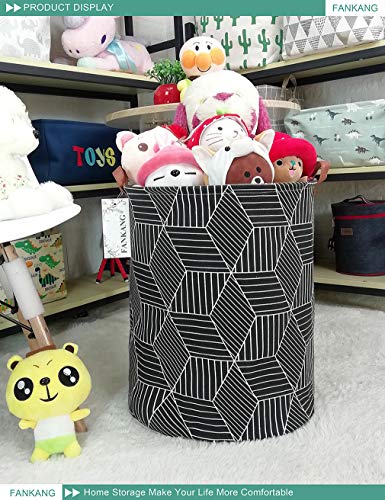 FANKANG Foldable Nursery Organizer Basket - Waterproof Storage Bin for Kids & Adults