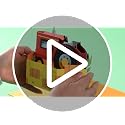 Hallmark Red Tractor Pop Up Card for Kids - Fun Birthday Greeting