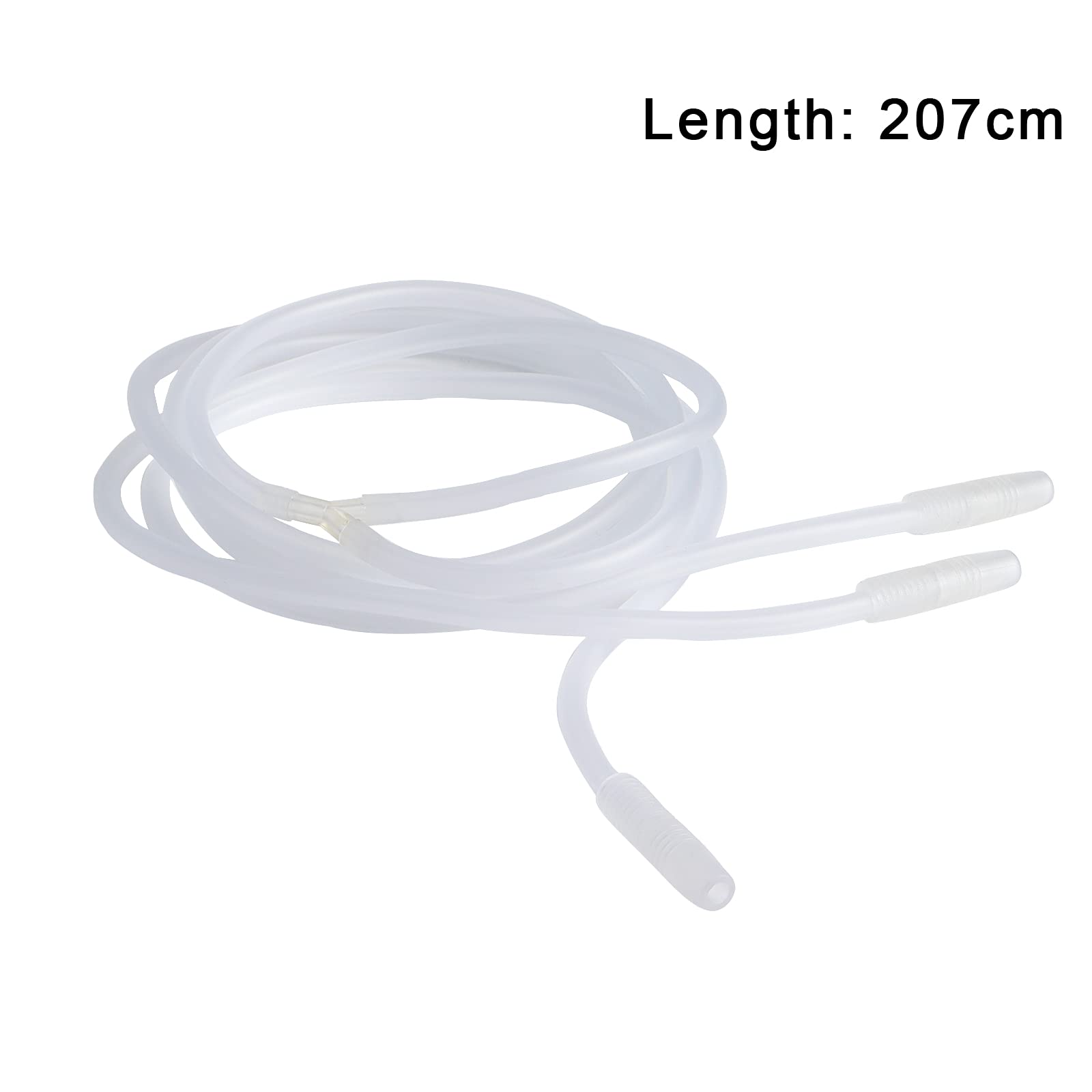 Vacuum Cupping Machine Accessories, Premium Silicone Y Type Hose Tubing for Large Cups