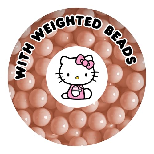 Hello Kitty Weighted Massage Pillow ? Ultra-Plush Fabric, Soothing Vibrations, Battery Powered for Relaxation & Comfort ? Perfect for Nighttime Routine or On-The-Go Use