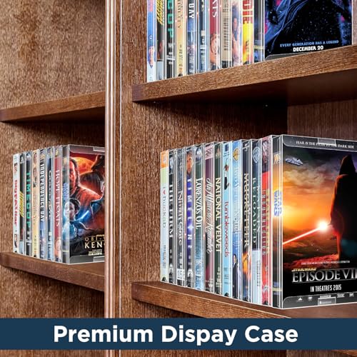 Premium VHS Tape Protectors - 10 Pack Durable Storage Cases