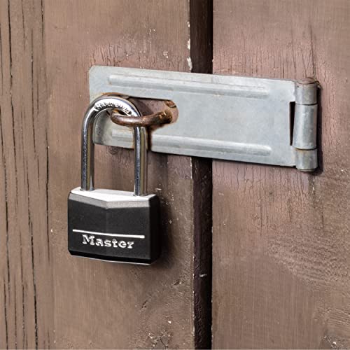 Master Lock 2 Pack Black Vinyl Covered Aluminum Padlocks