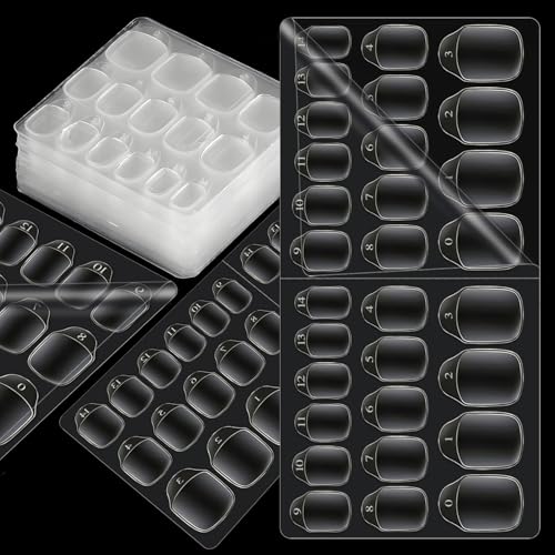 Nail Adhesive Tabs - 600PCS Waterproof Double-Sided Press On Nails Glue Alternative